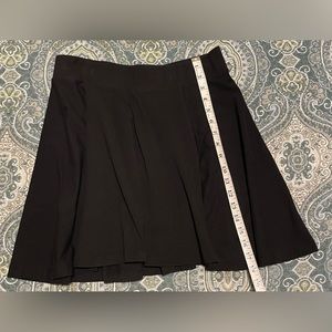 H&M Divided Flowy Skater Skirt, Black, Medium
